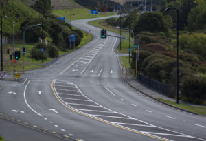 New Zealand and Covid 19 Petrol is Cheap But There's Nowhere To Go As this empty main road shows